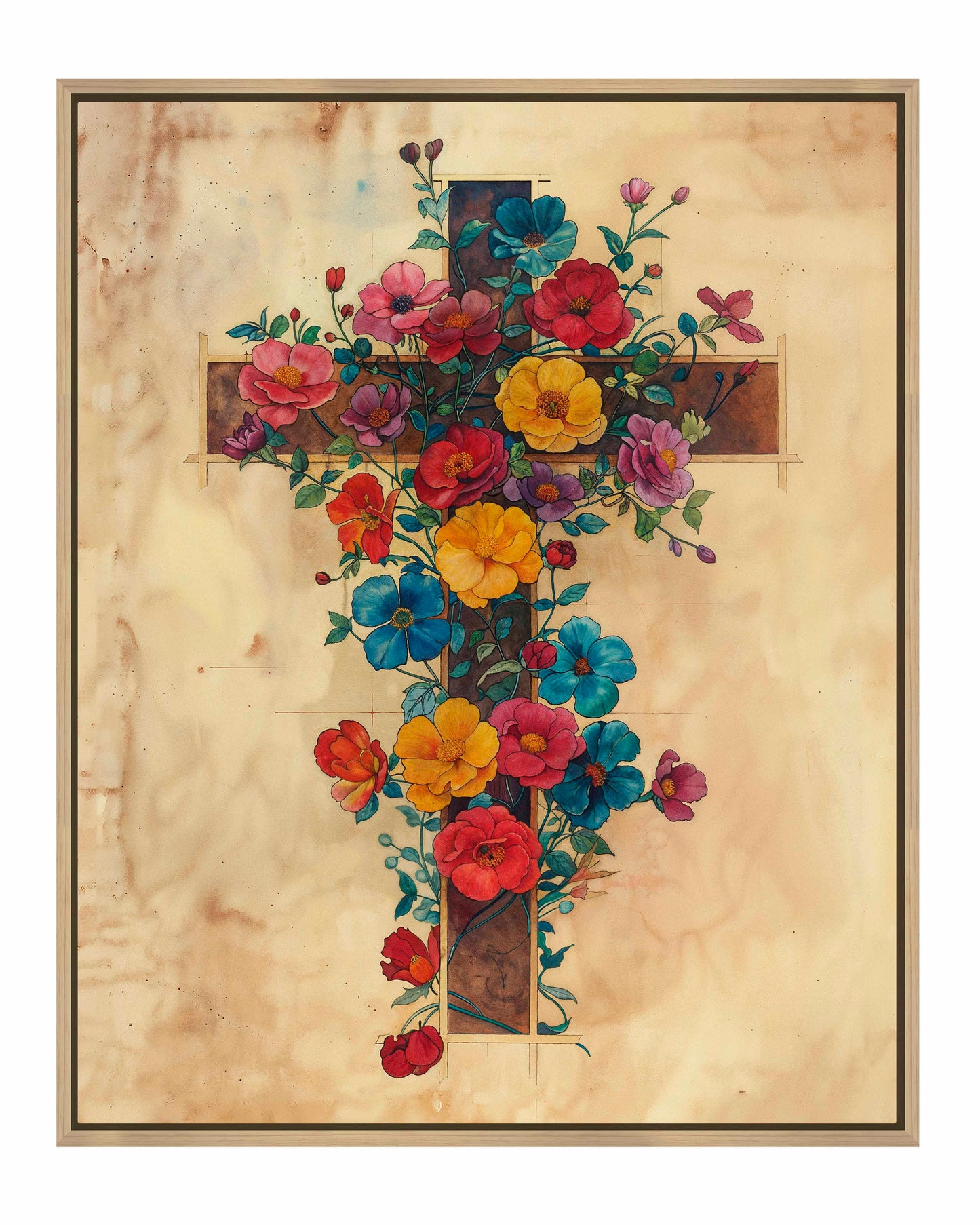 Tree Of Life Transformed - Gallery Wrapped Canvas