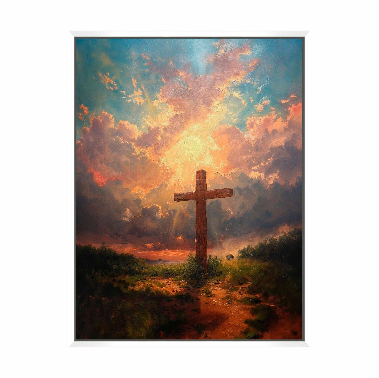 The Old Rugged Cross - Gallery Wrapped Canvas