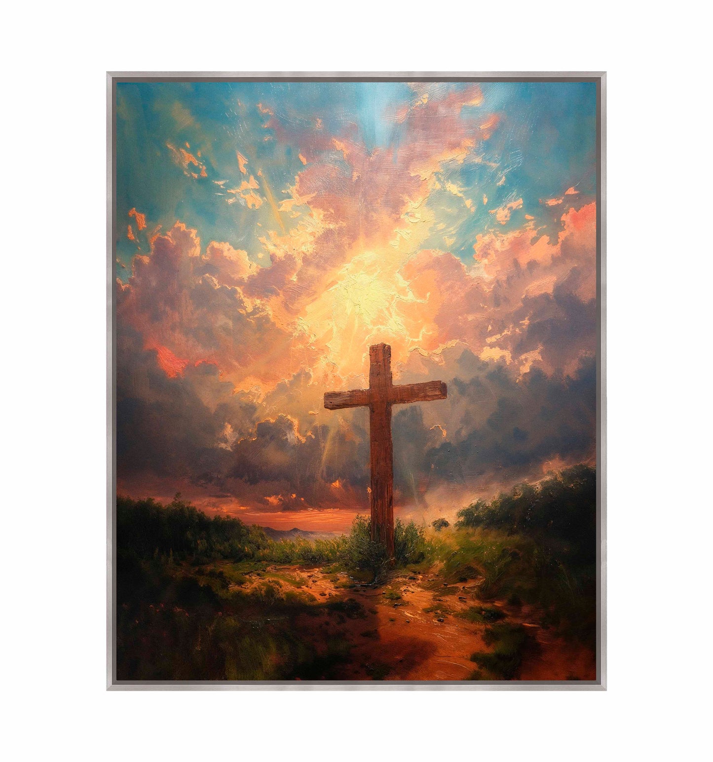 The Old Rugged Cross - Gallery Wrapped Canvas