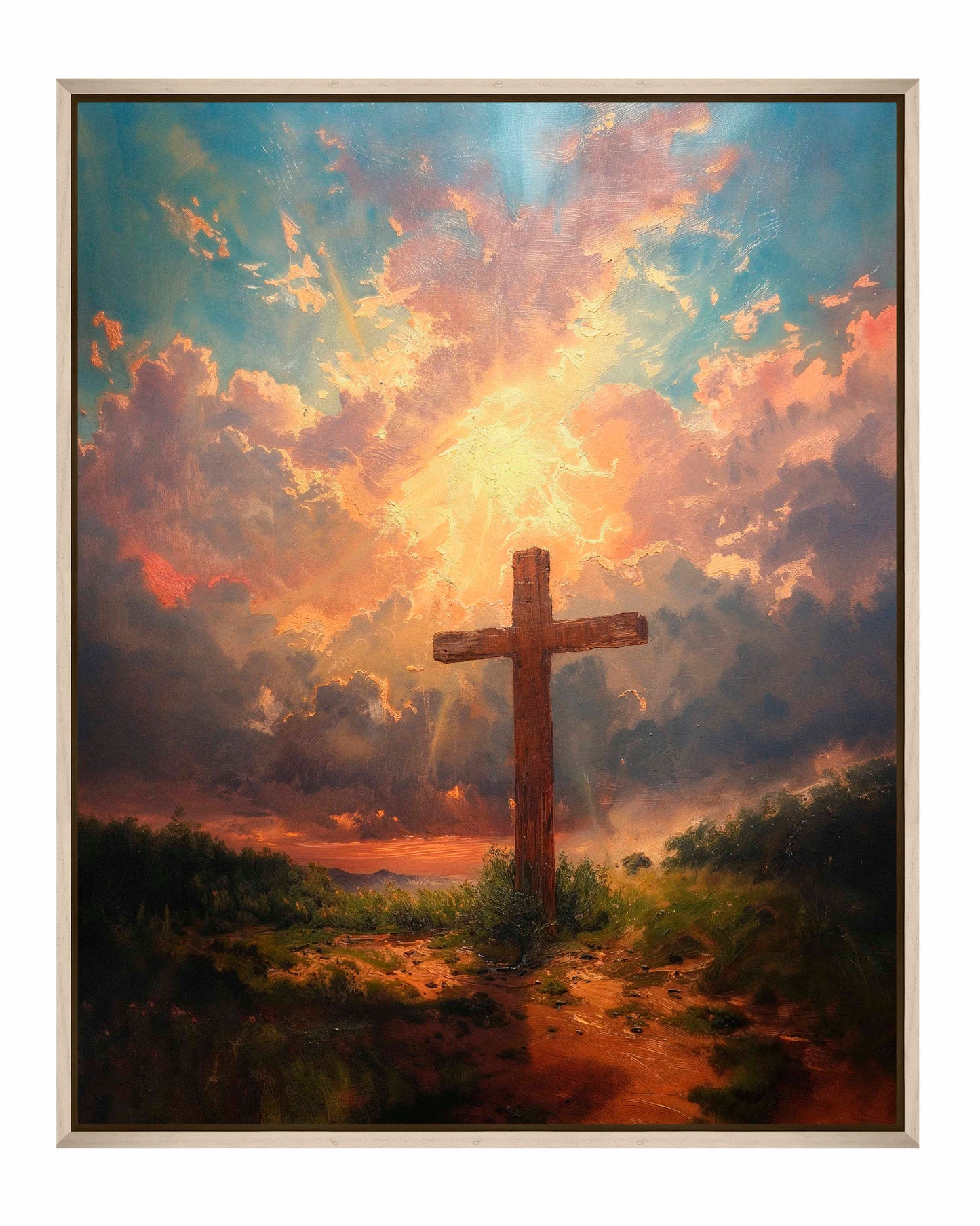 The Old Rugged Cross - Gallery Wrapped Canvas
