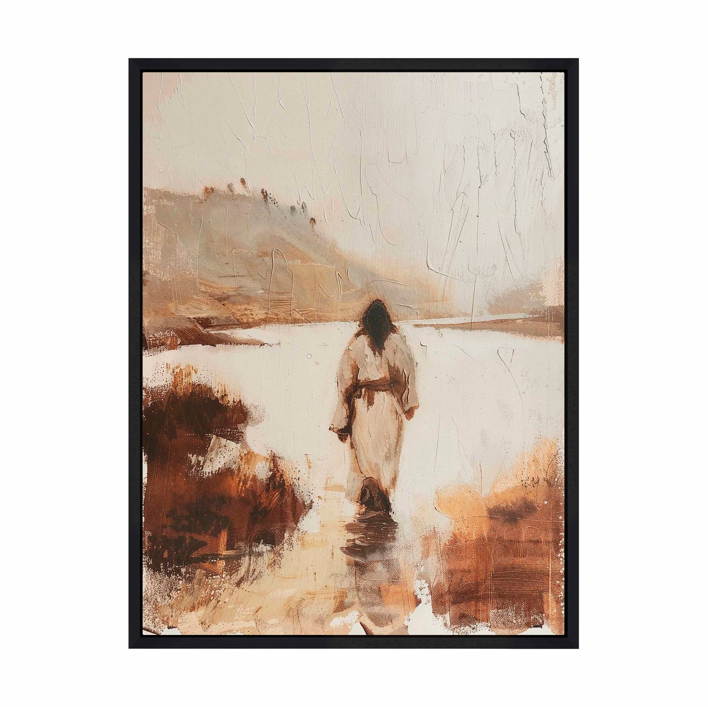 Christ In The Wilderness - Gallery Wrapped Canvas
