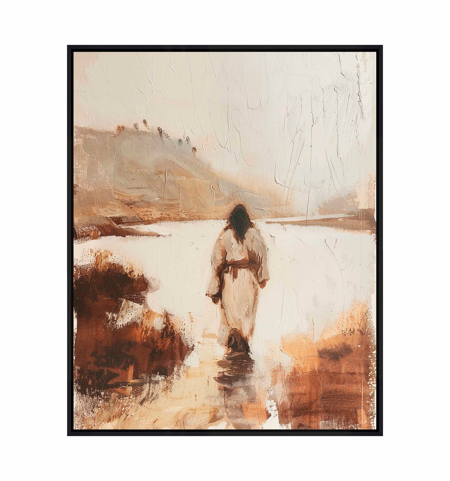 Christ In The Wilderness - Gallery Wrapped Canvas