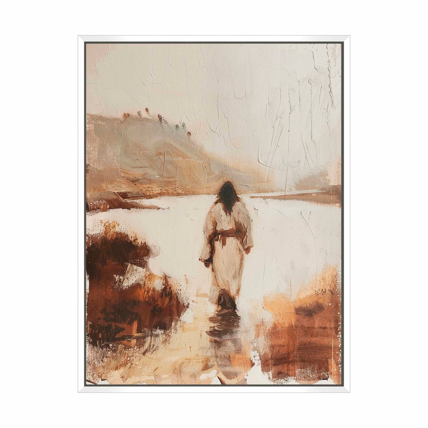 Christ In The Wilderness - Gallery Wrapped Canvas