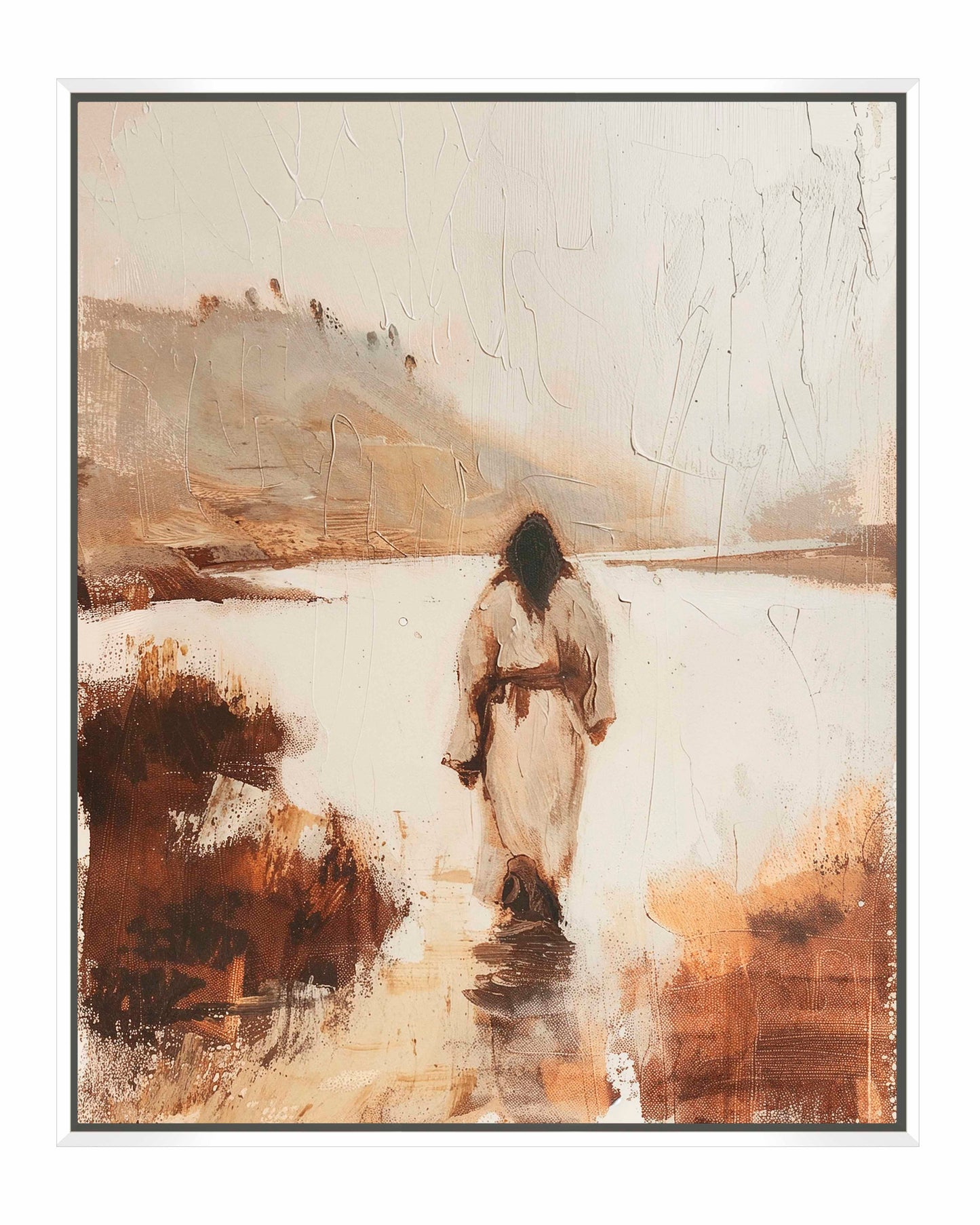 Christ In The Wilderness - Gallery Wrapped Canvas