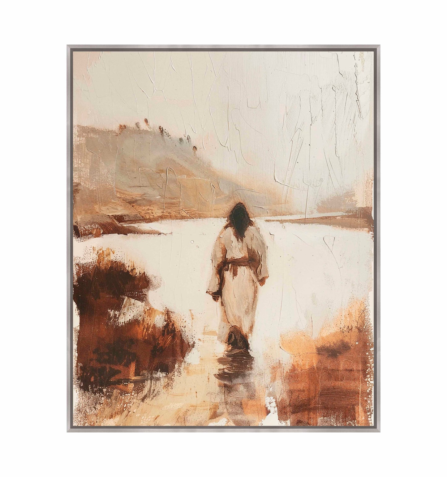 Christ In The Wilderness - Gallery Wrapped Canvas