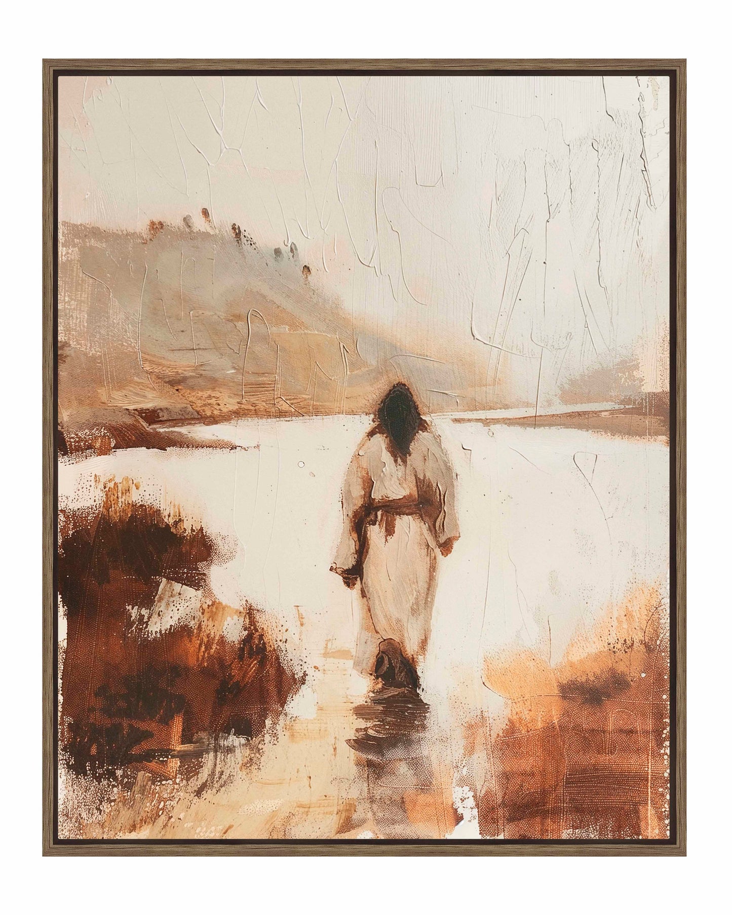 Christ In The Wilderness - Gallery Wrapped Canvas