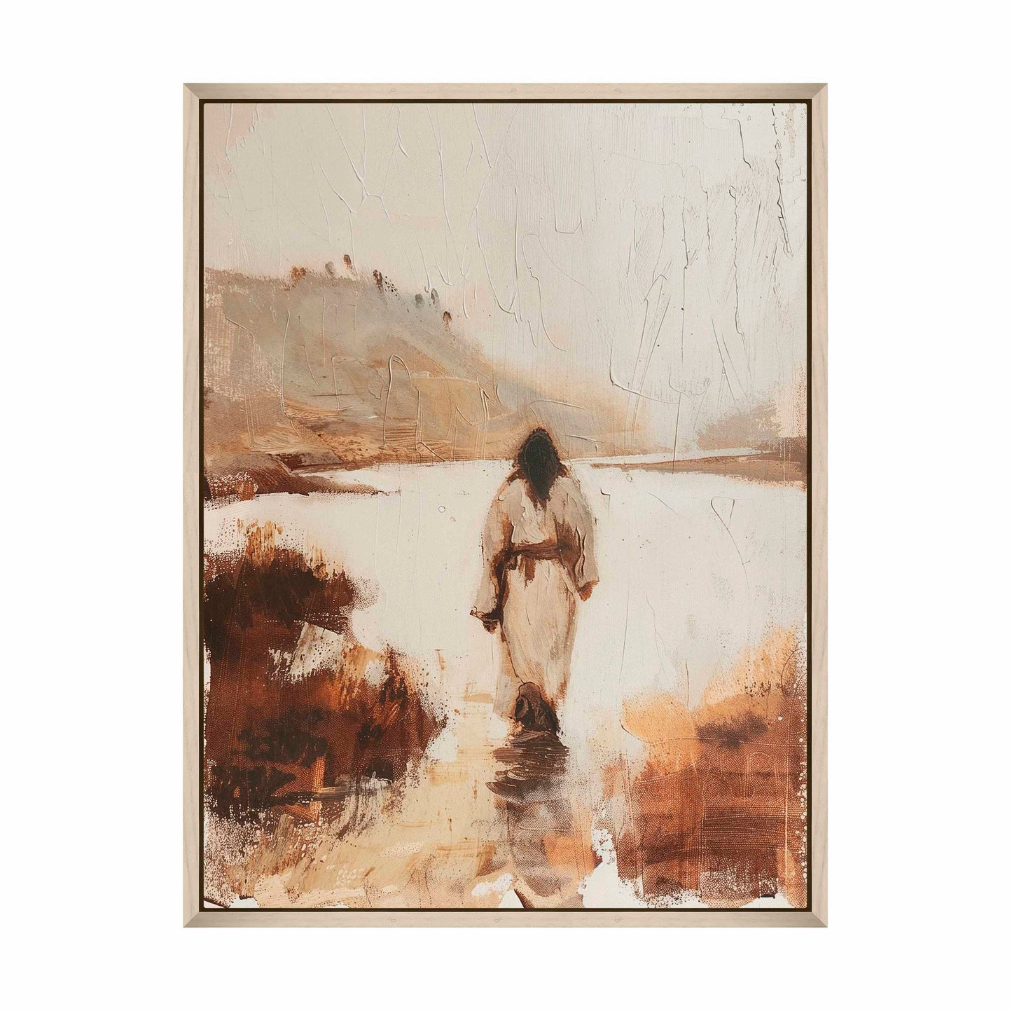 Christ In The Wilderness - Gallery Wrapped Canvas