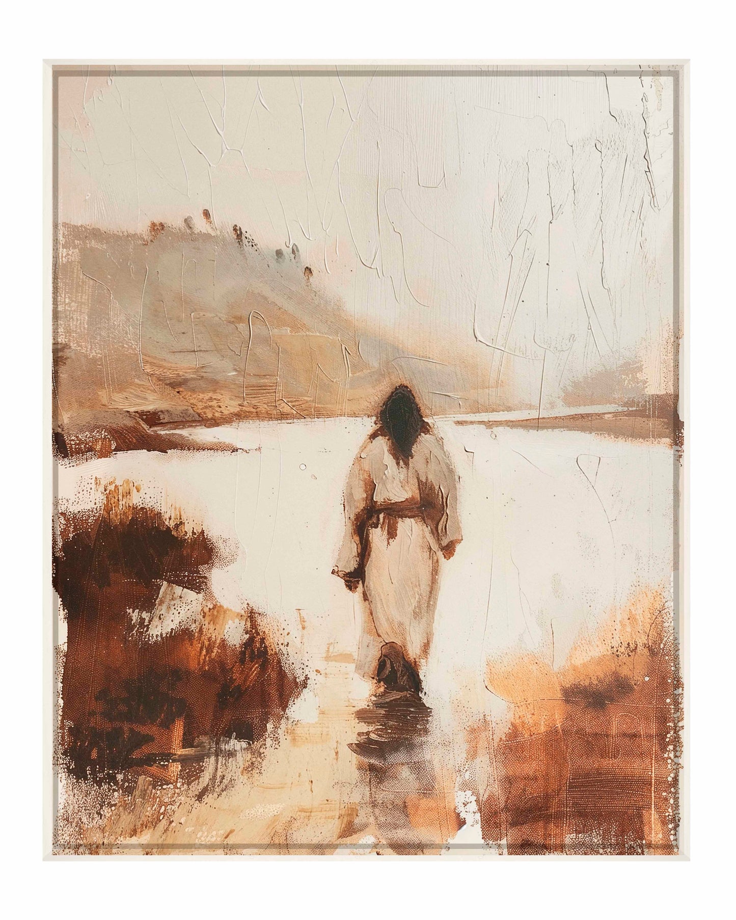 Christ In The Wilderness - Gallery Wrapped Canvas