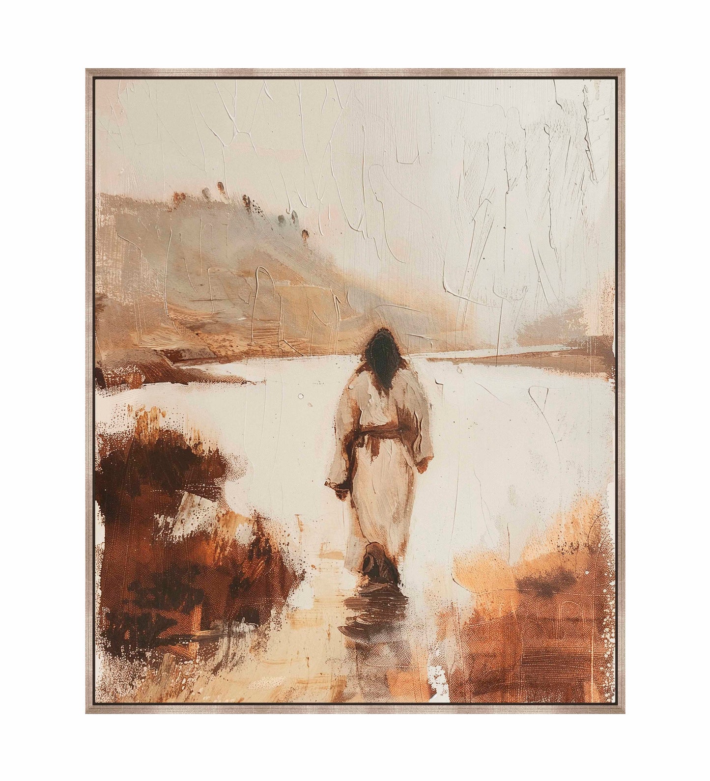 Christ In The Wilderness - Gallery Wrapped Canvas
