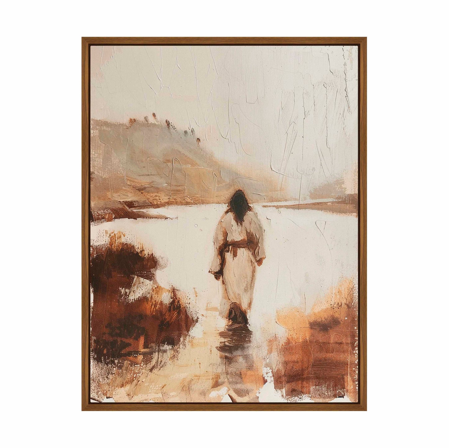 Christ In The Wilderness - Gallery Wrapped Canvas