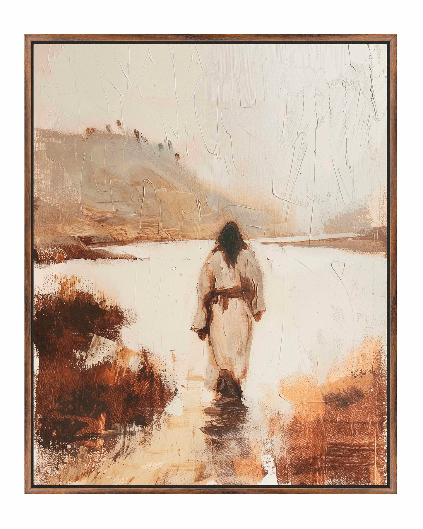 Christ In The Wilderness - Gallery Wrapped Canvas