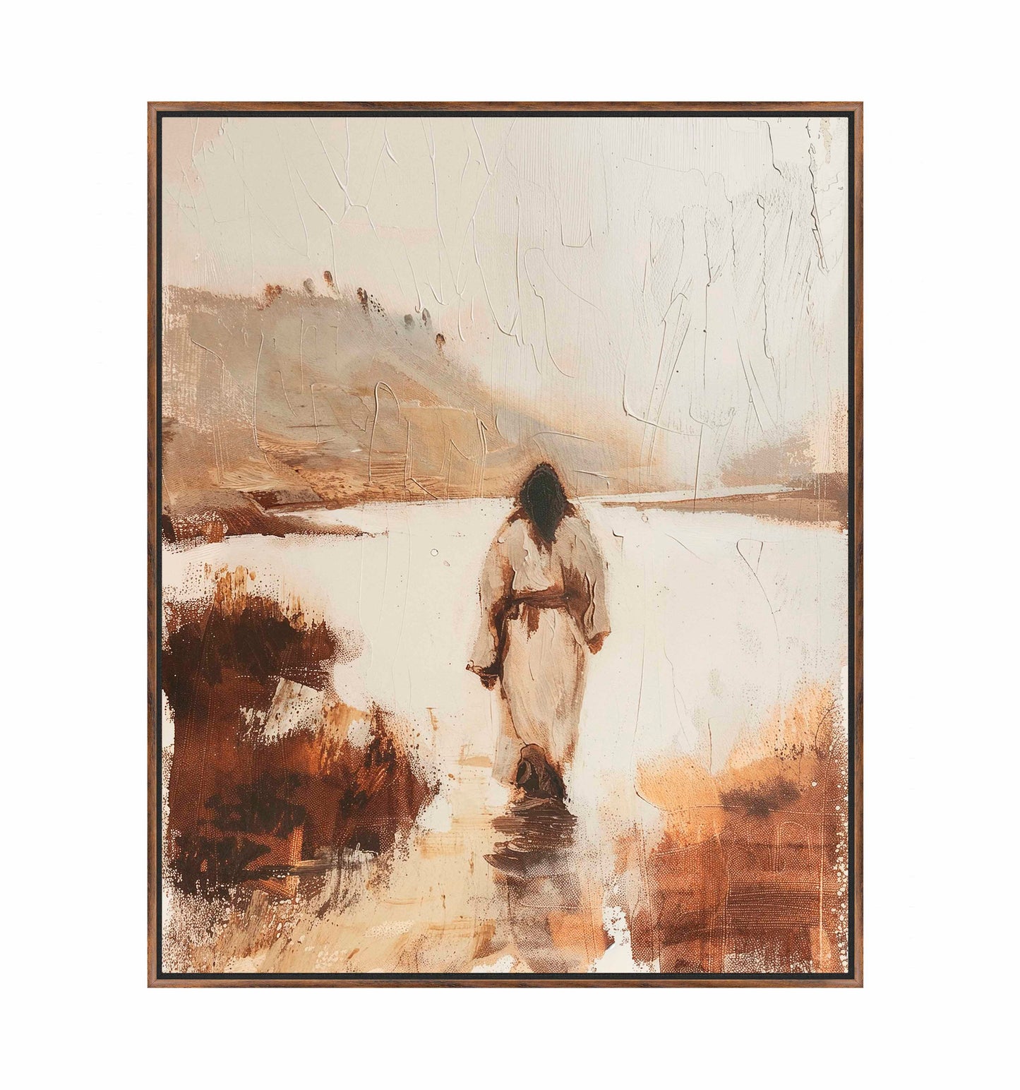 Christ In The Wilderness - Gallery Wrapped Canvas