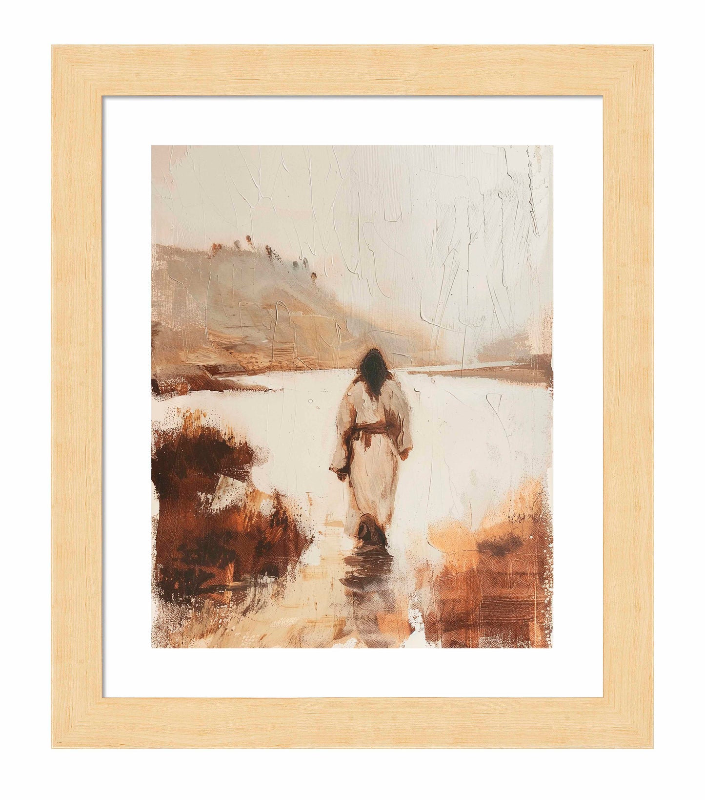 Christ In The Wilderness - Art Prints