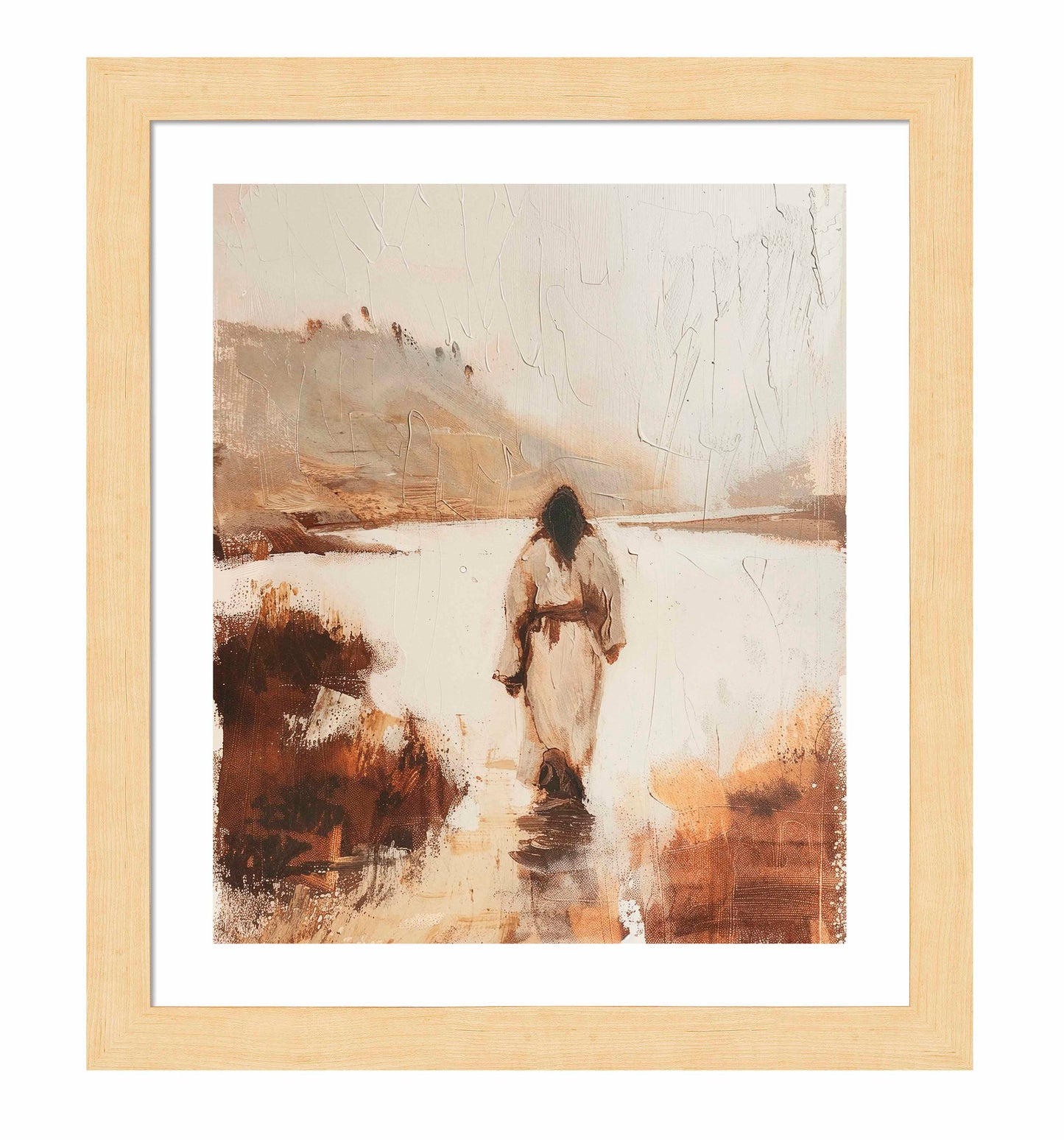 Christ In The Wilderness - Art Prints