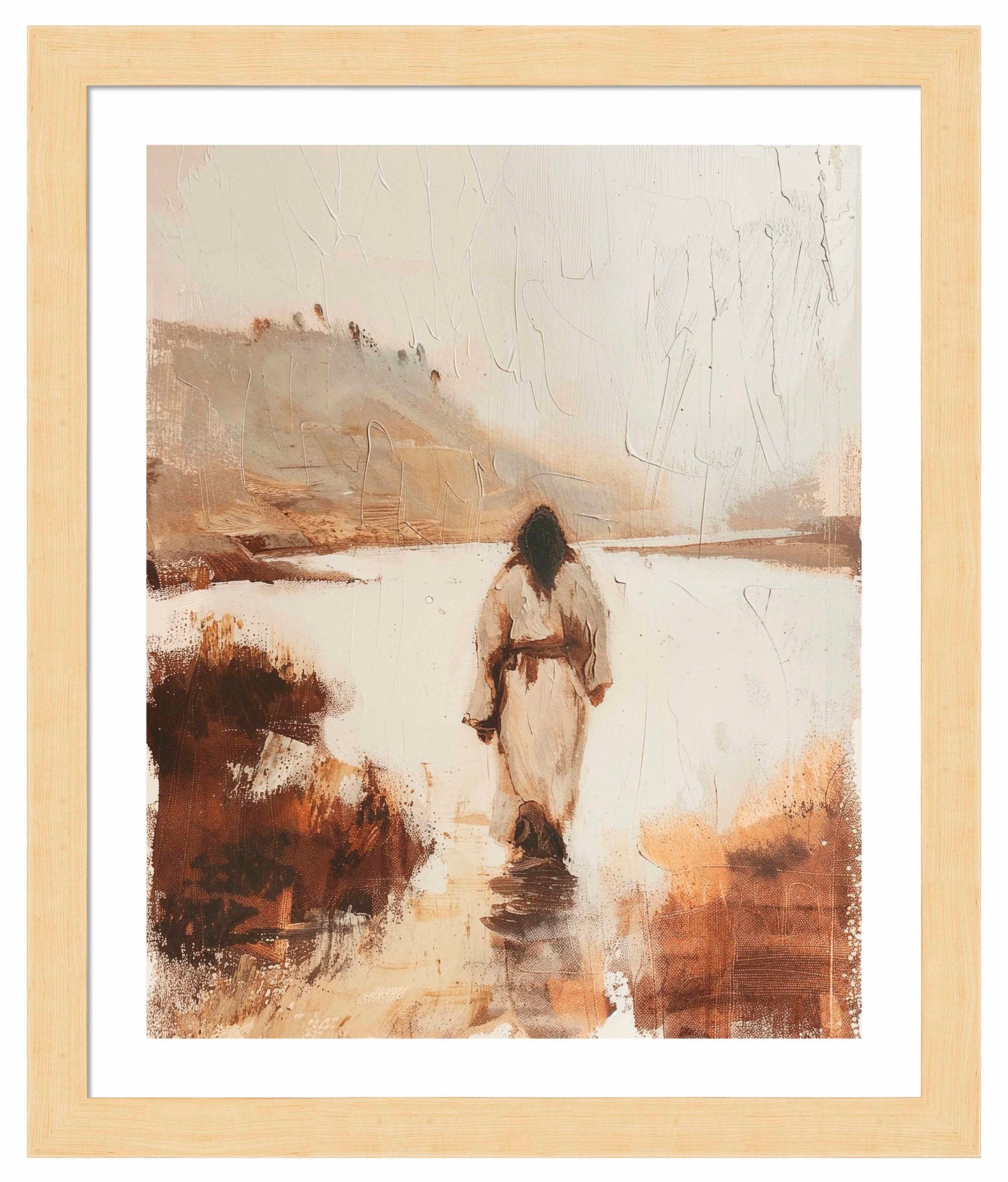 Christ In The Wilderness - Art Prints