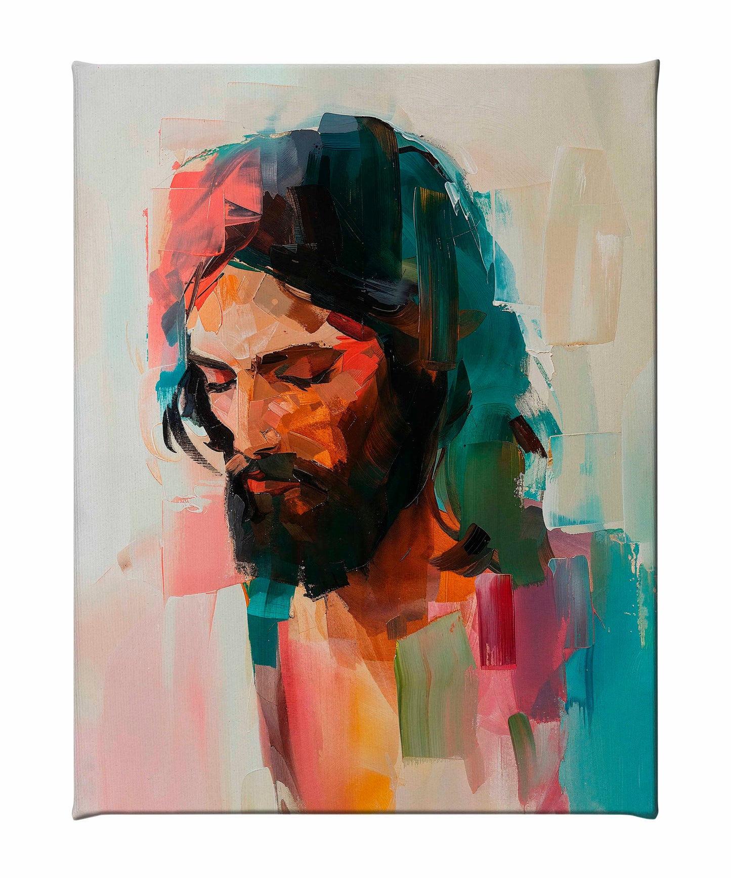 The face of compassion - Gallery Wrapped Canvas