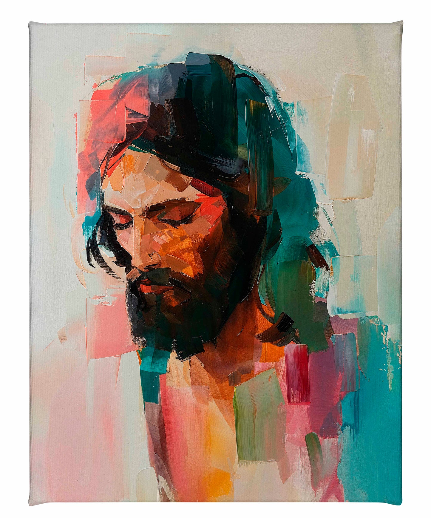 The face of compassion - Gallery Wrapped Canvas