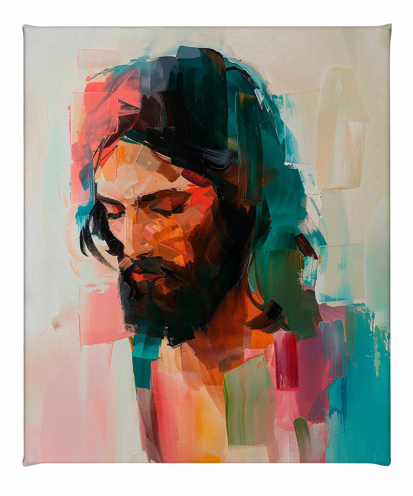 The face of compassion - Gallery Wrapped Canvas