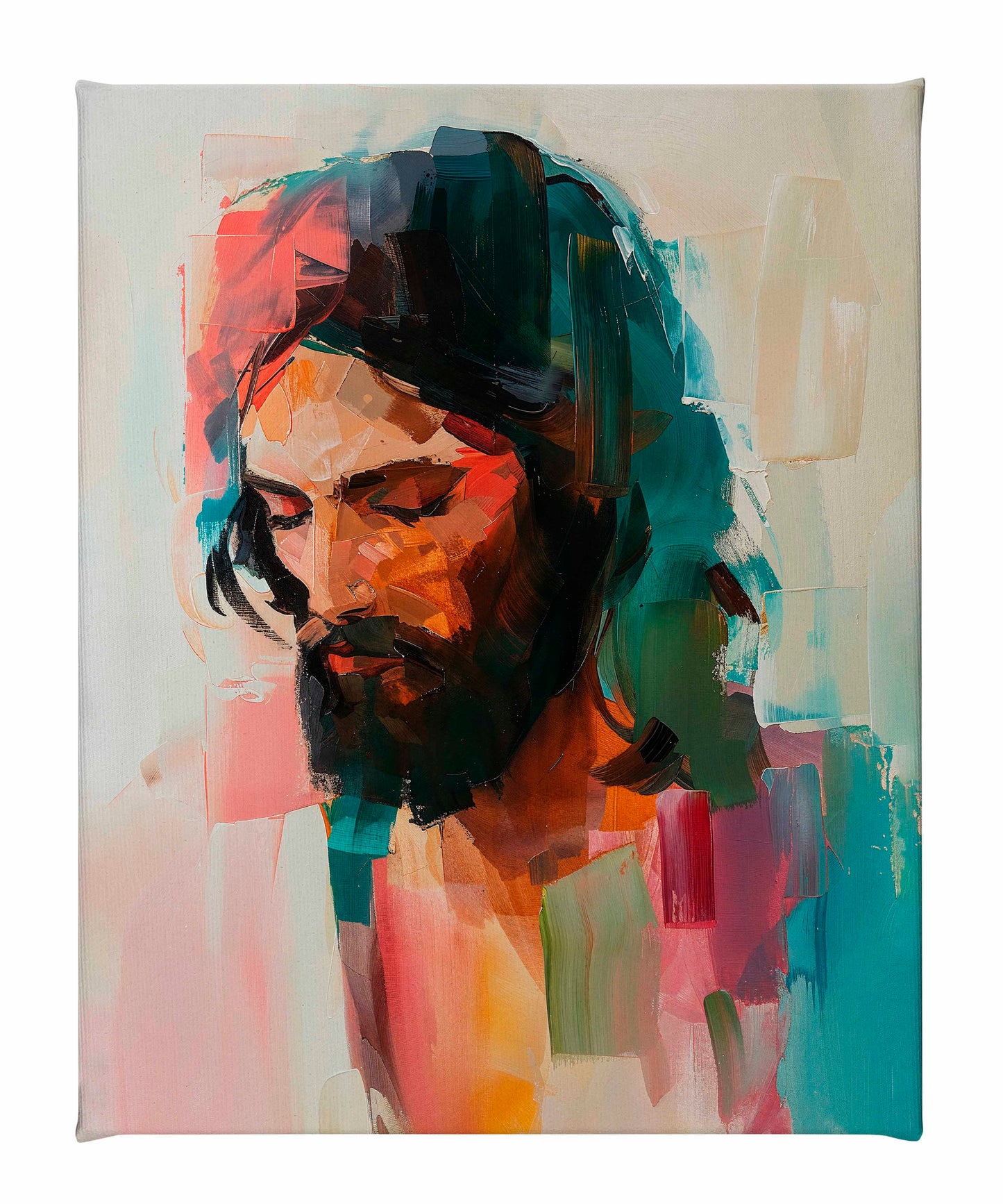 The face of compassion - Gallery Wrapped Canvas