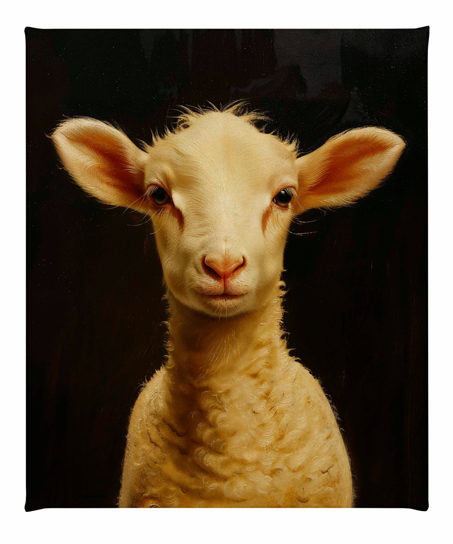 The lamb of god - Gallery Wrapped Canvas