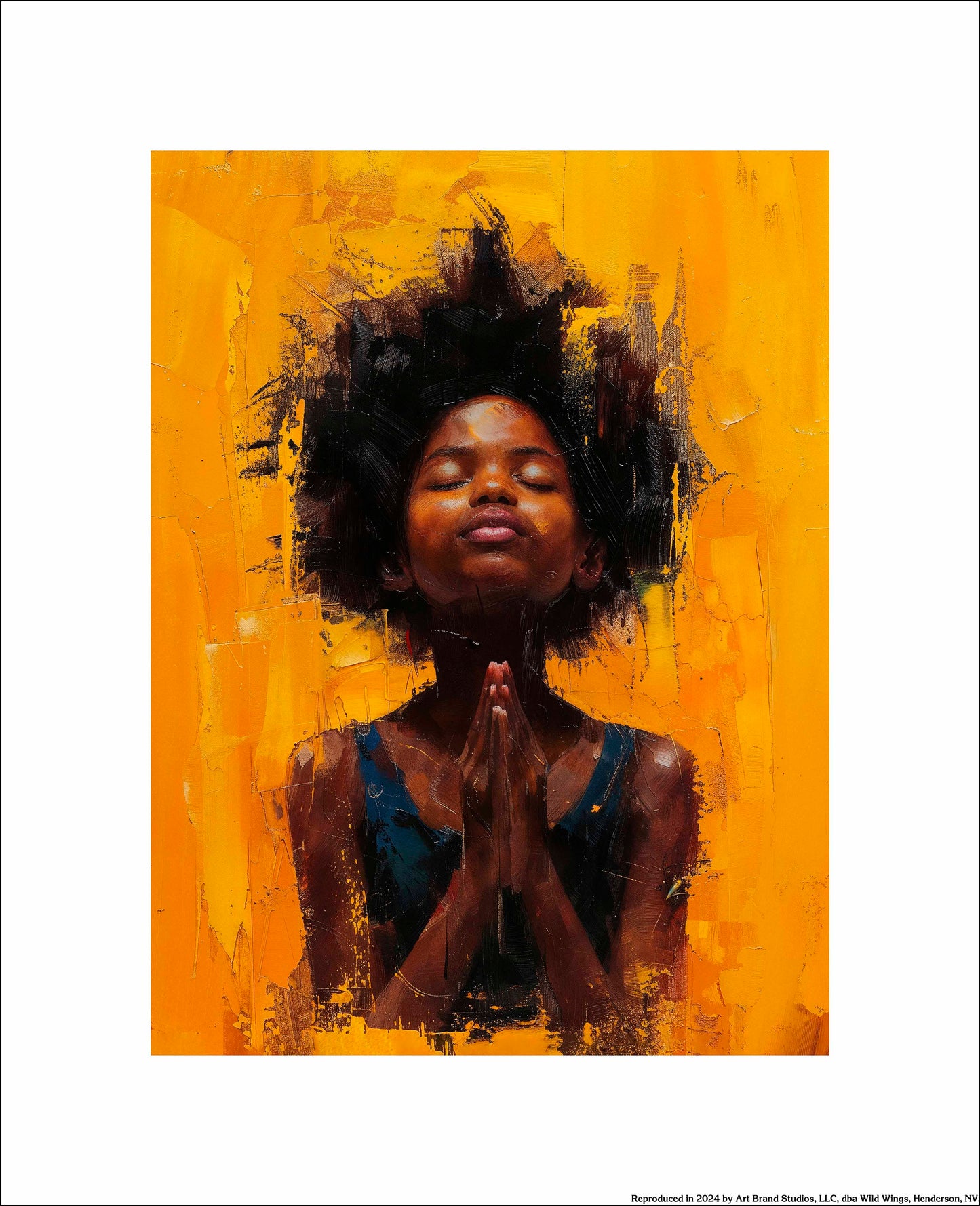 Candlelit devotion - Art Prints