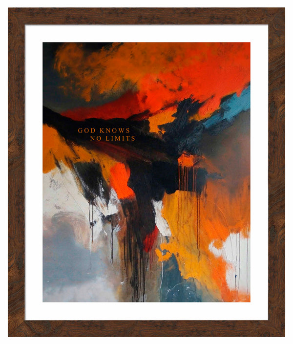 God knows no limits - Art Prints
