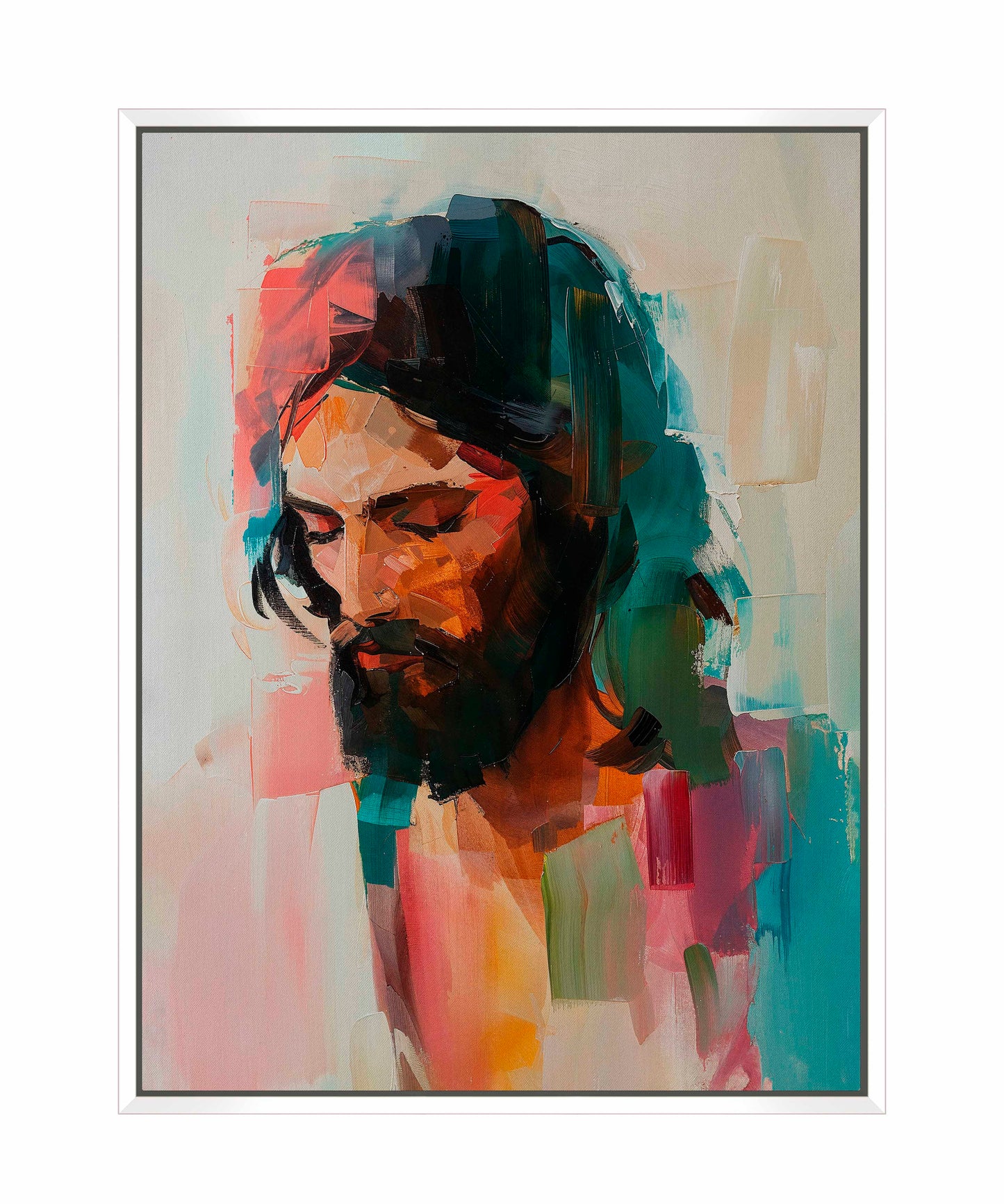 The face of compassion - Gallery Wrapped Canvas