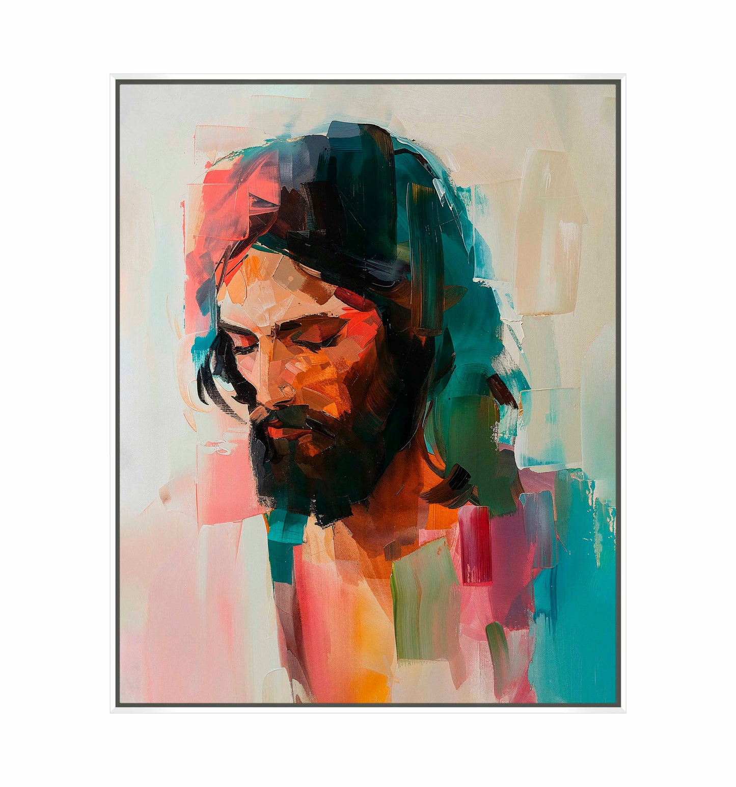 The face of compassion - Gallery Wrapped Canvas