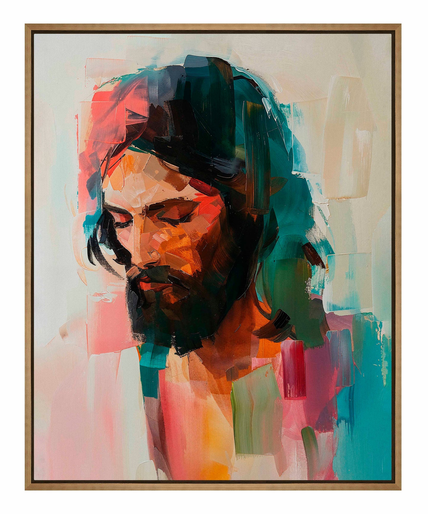 The face of compassion - Gallery Wrapped Canvas