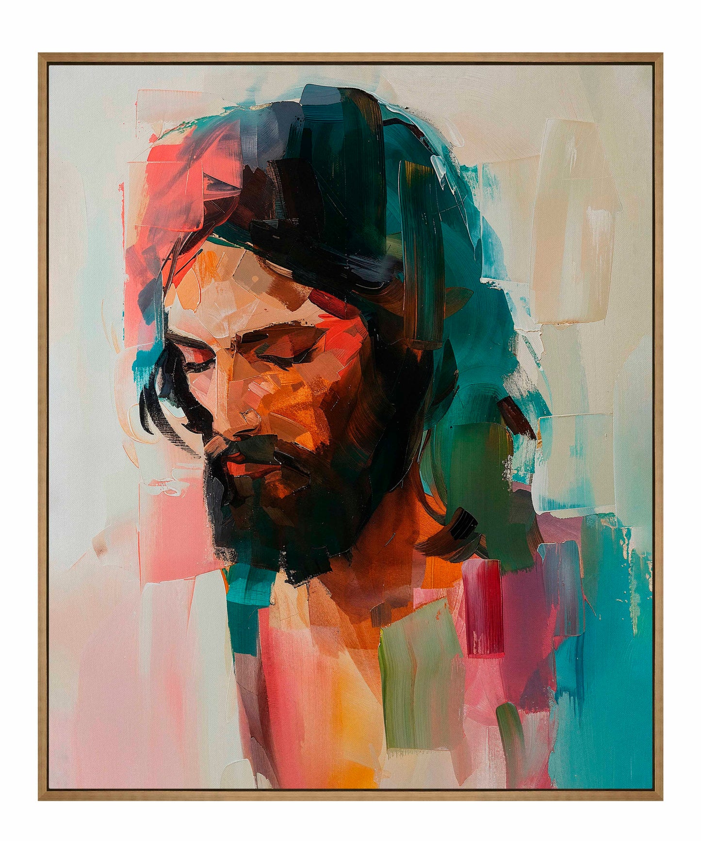 The face of compassion - Gallery Wrapped Canvas