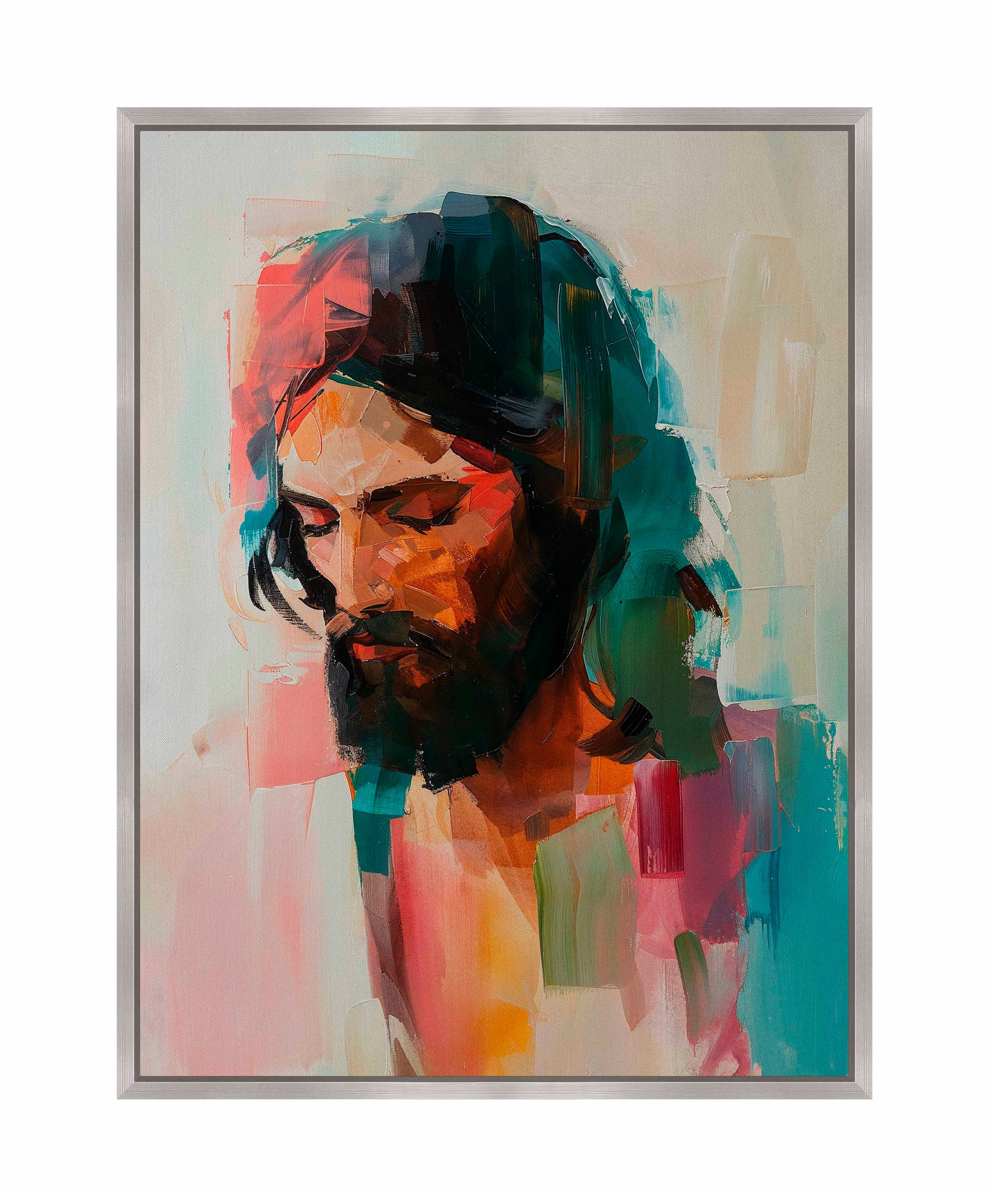 The face of compassion - Gallery Wrapped Canvas