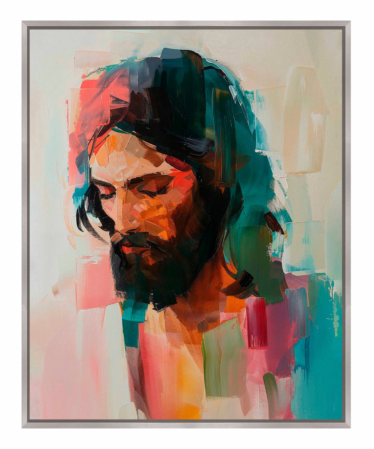 The face of compassion - Gallery Wrapped Canvas