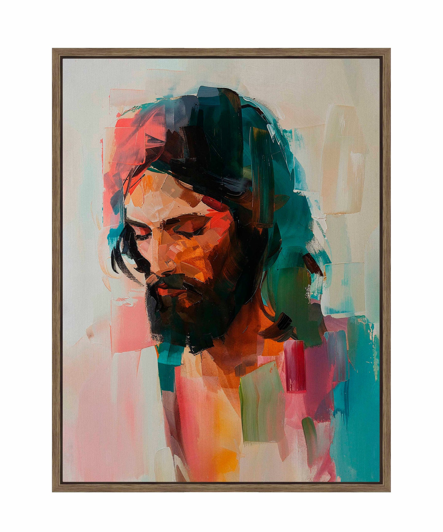 The face of compassion - Gallery Wrapped Canvas