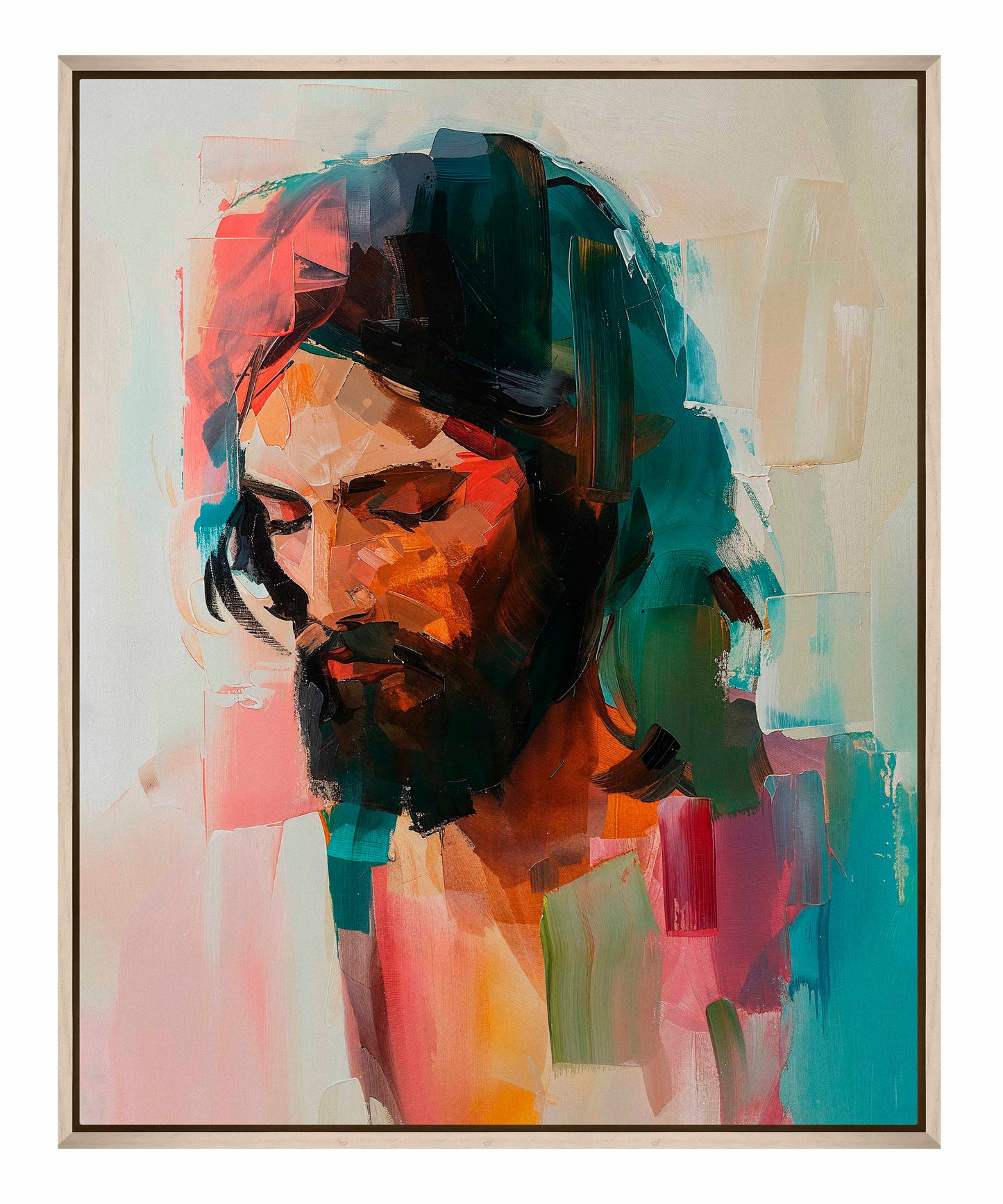 The face of compassion - Gallery Wrapped Canvas