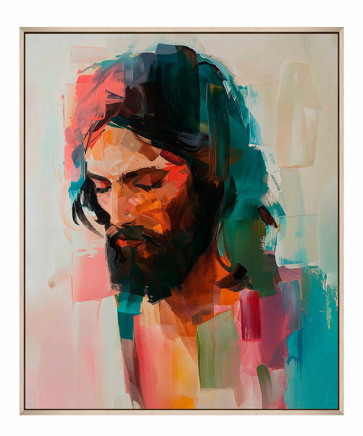 The face of compassion - Gallery Wrapped Canvas