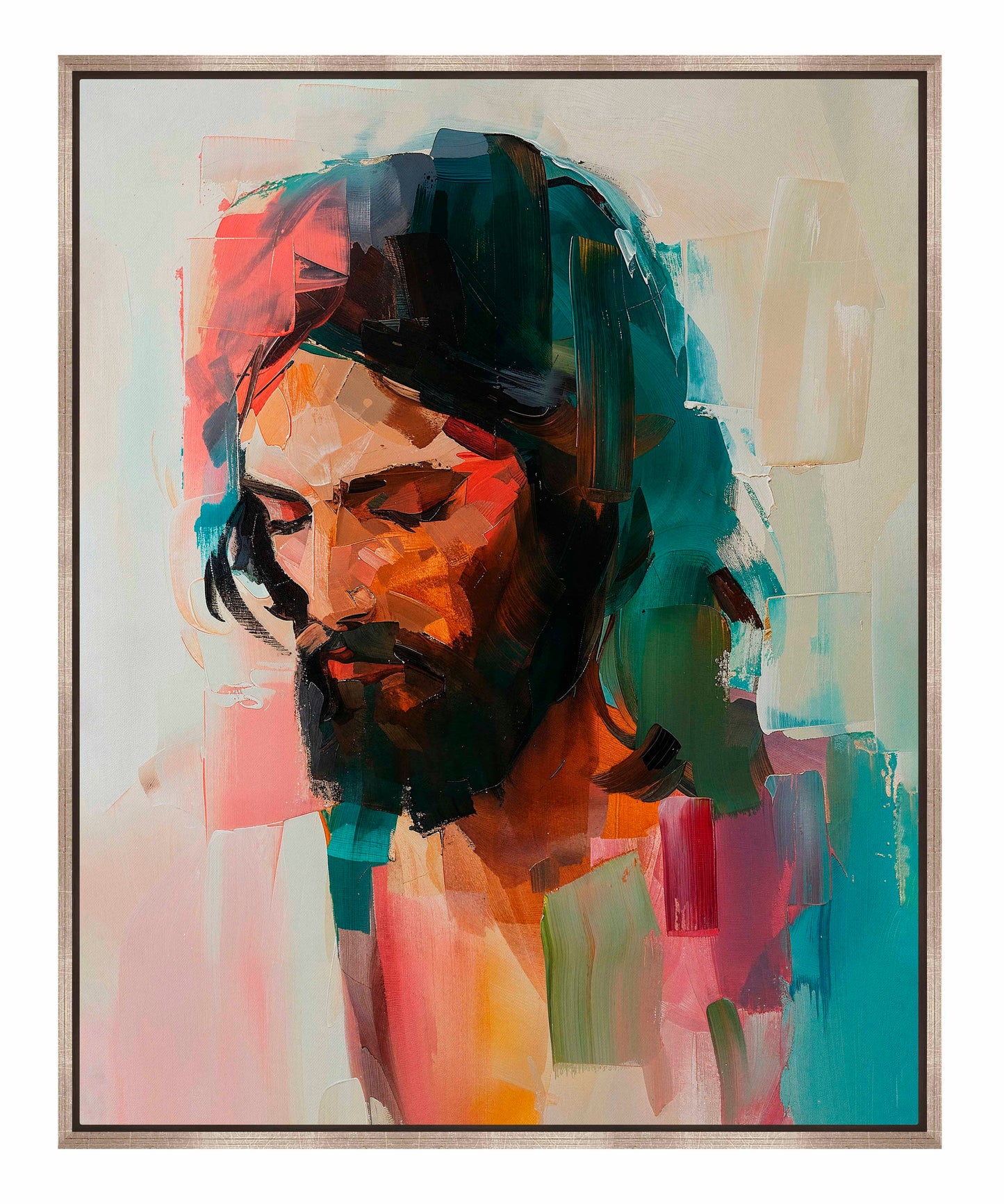 The face of compassion - Gallery Wrapped Canvas