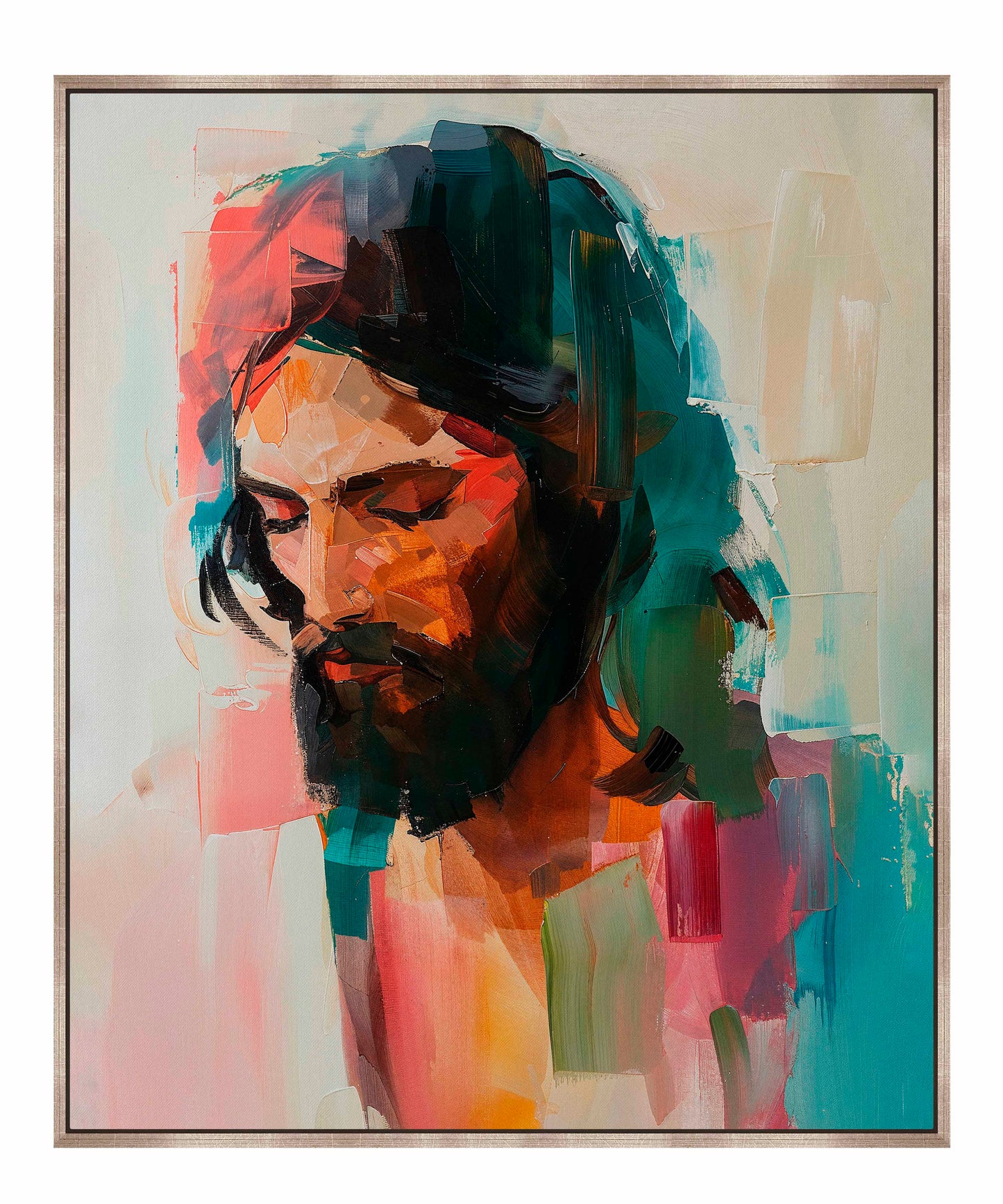 The face of compassion - Gallery Wrapped Canvas