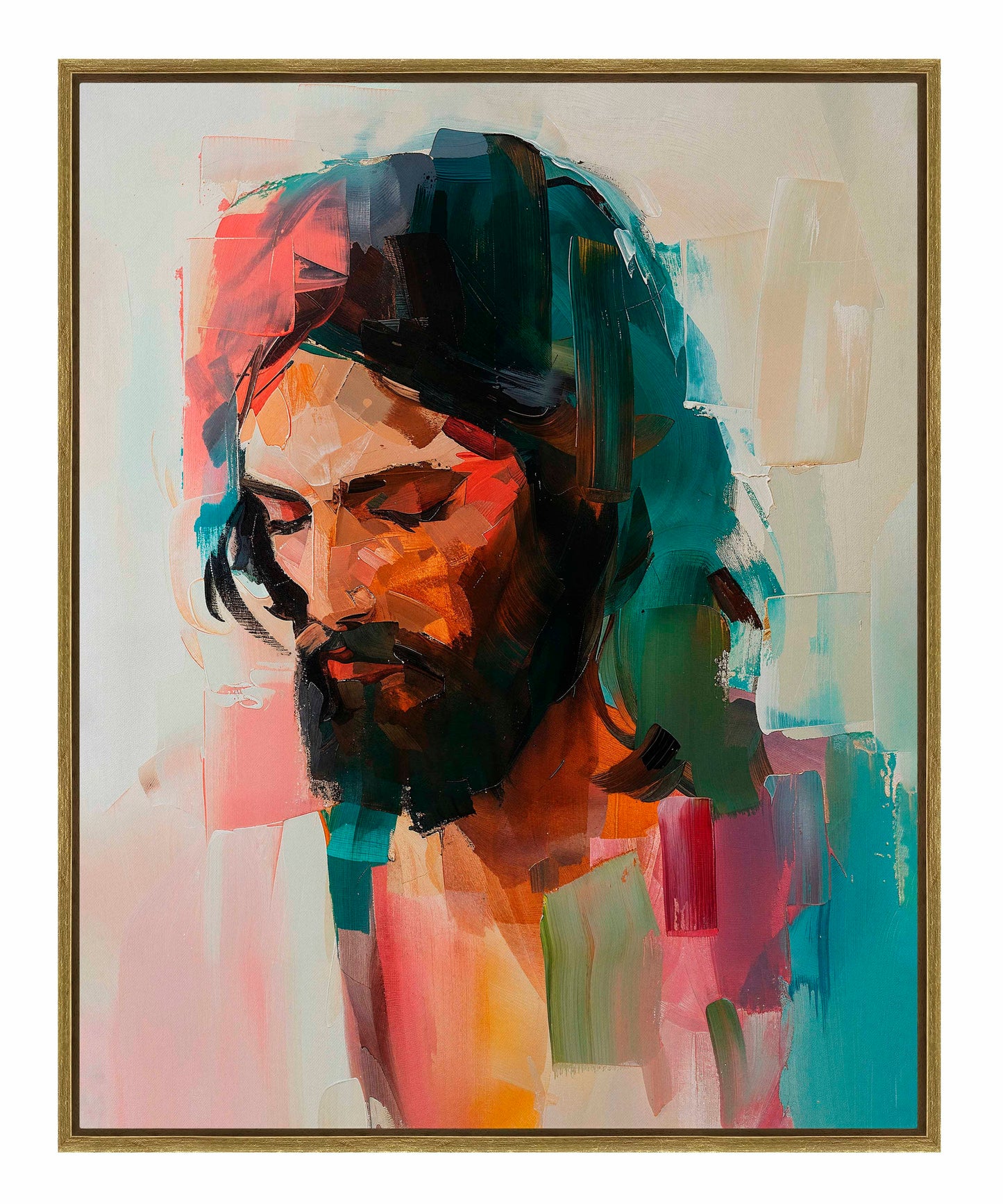 The face of compassion - Gallery Wrapped Canvas