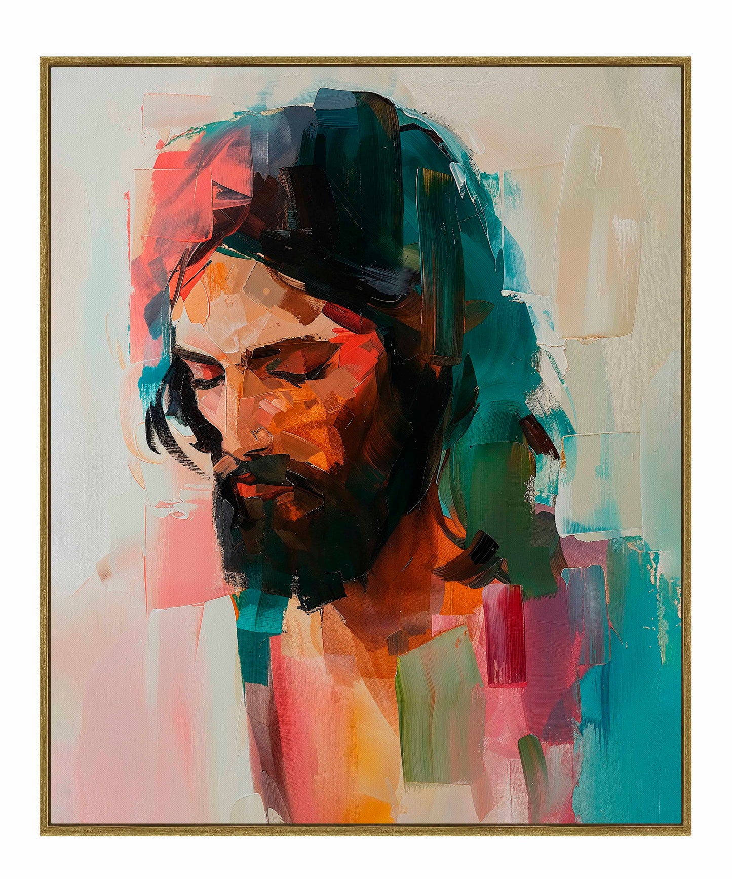 The face of compassion - Gallery Wrapped Canvas