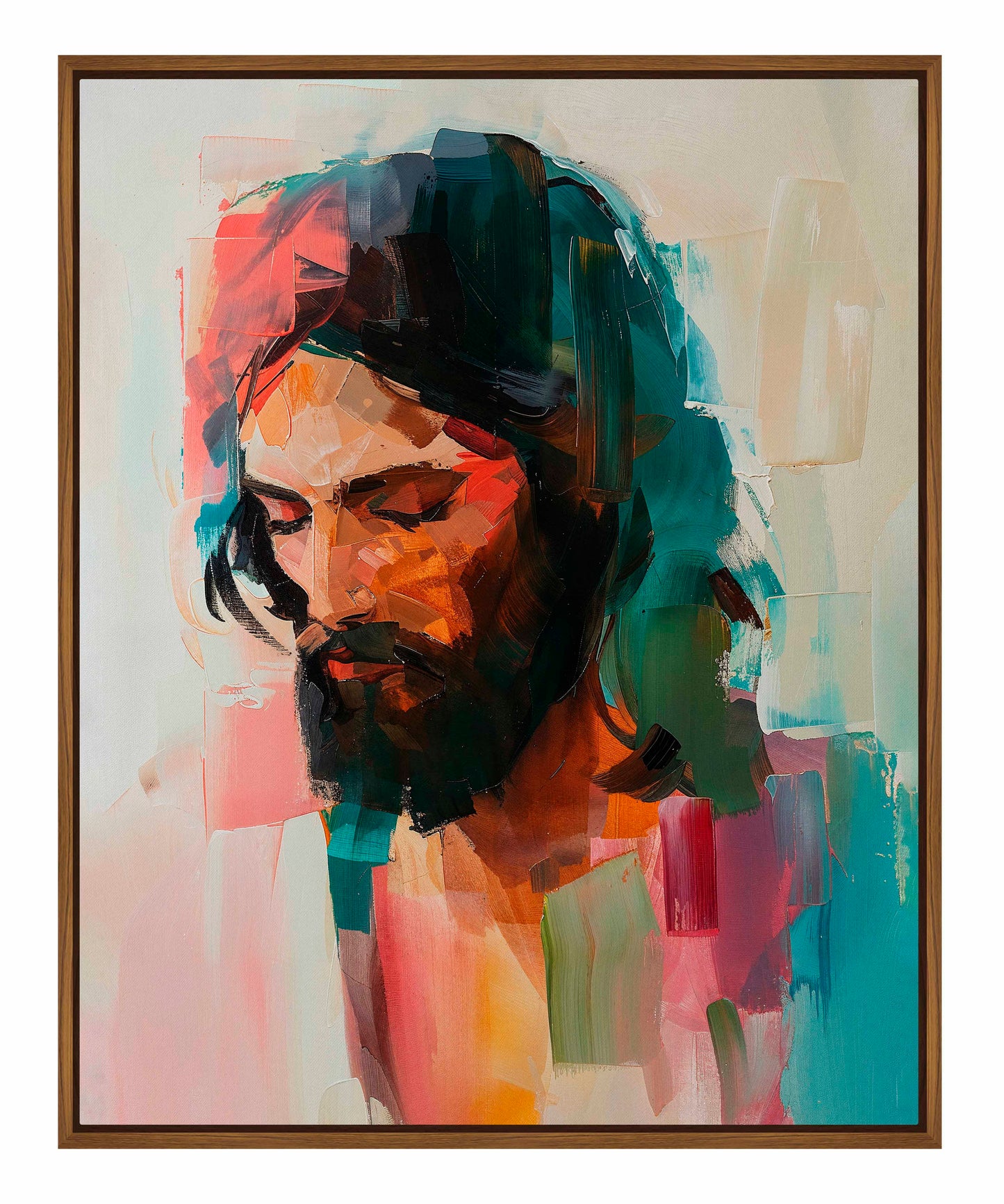 The face of compassion - Gallery Wrapped Canvas