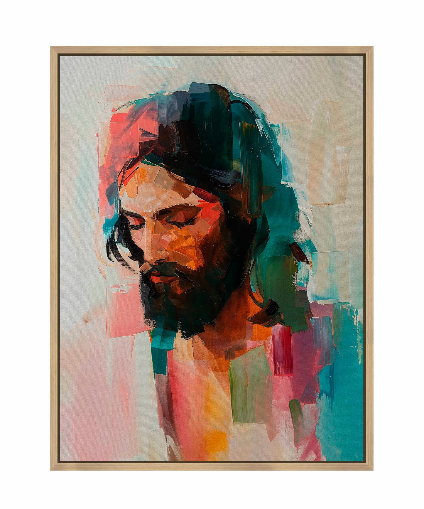 The face of compassion - Gallery Wrapped Canvas