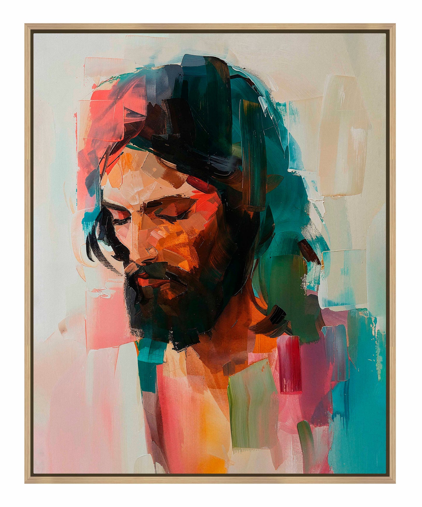 The face of compassion - Gallery Wrapped Canvas