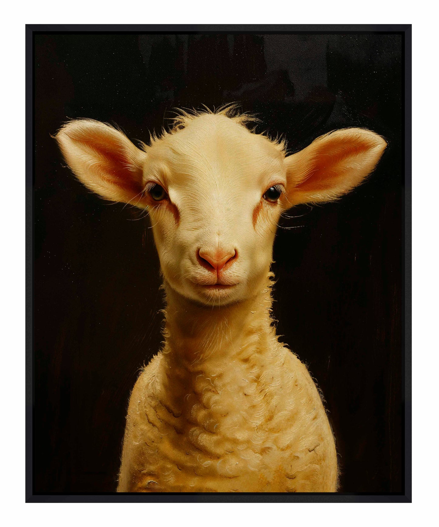 The lamb of god - Gallery Wrapped Canvas