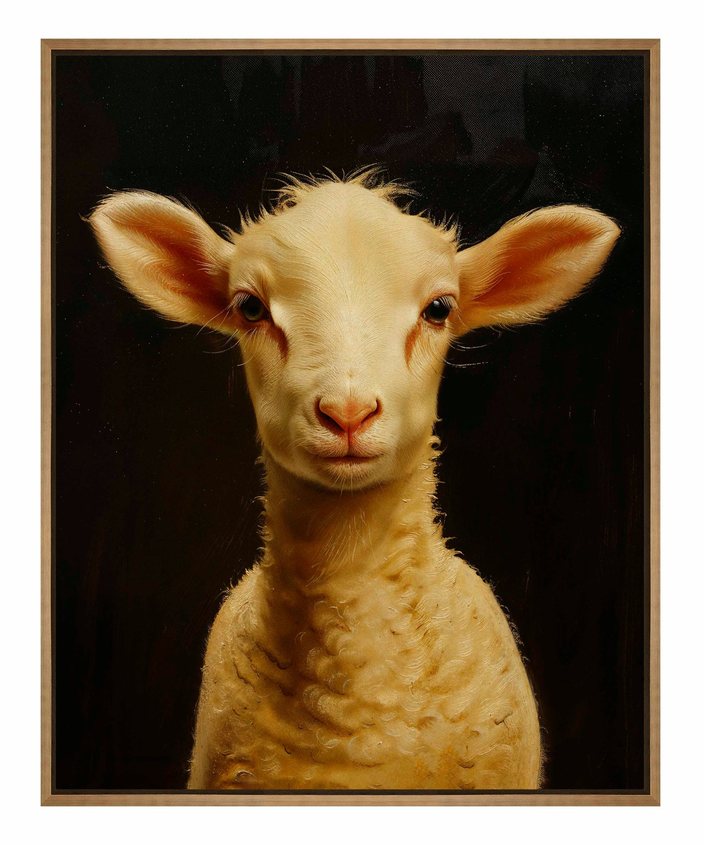 The lamb of god - Gallery Wrapped Canvas