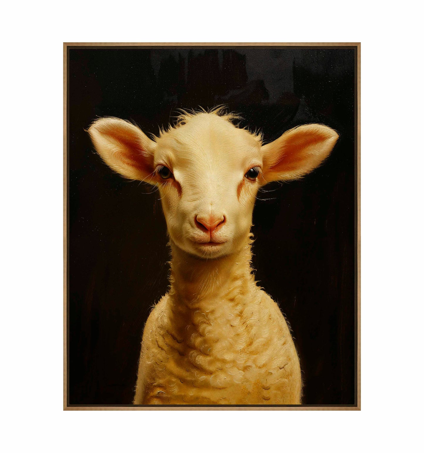 The lamb of god - Gallery Wrapped Canvas