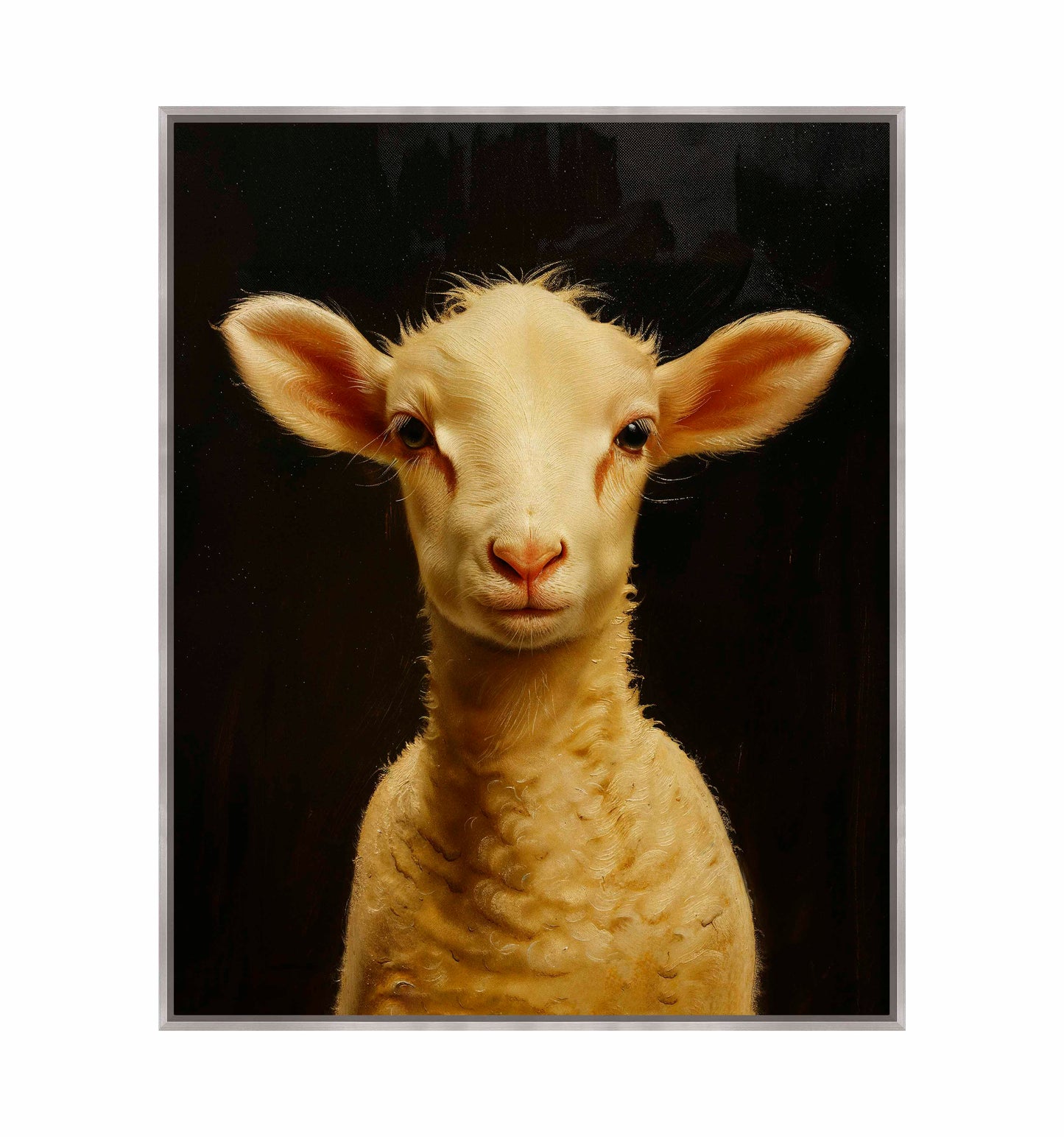 The lamb of god - Gallery Wrapped Canvas