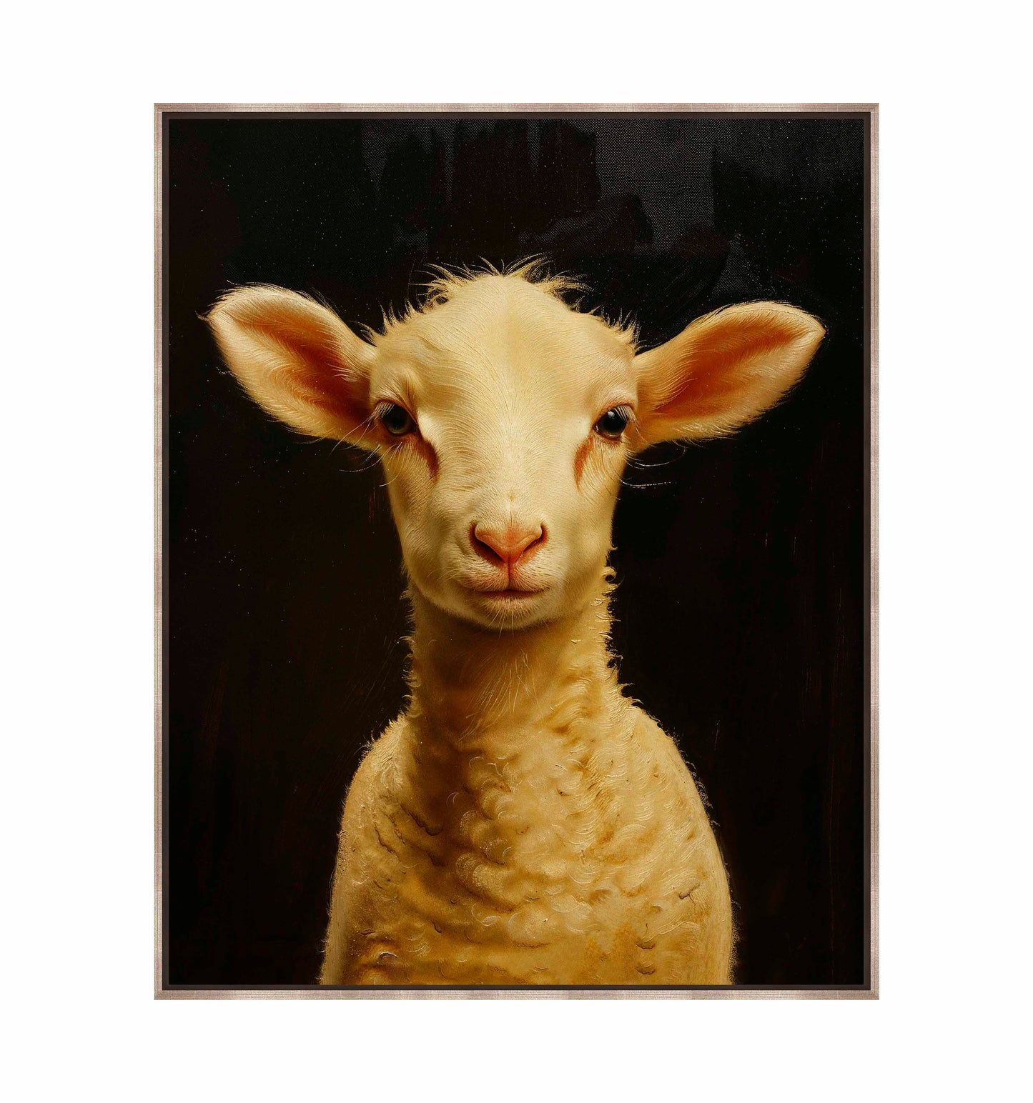 The lamb of god - Gallery Wrapped Canvas