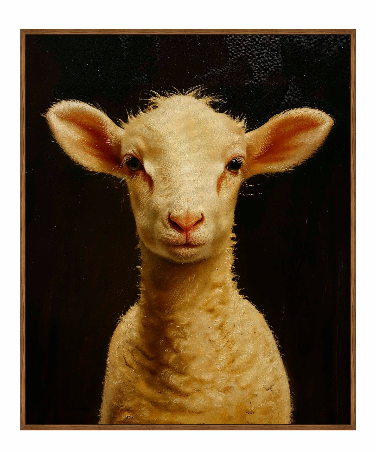 The lamb of god - Gallery Wrapped Canvas