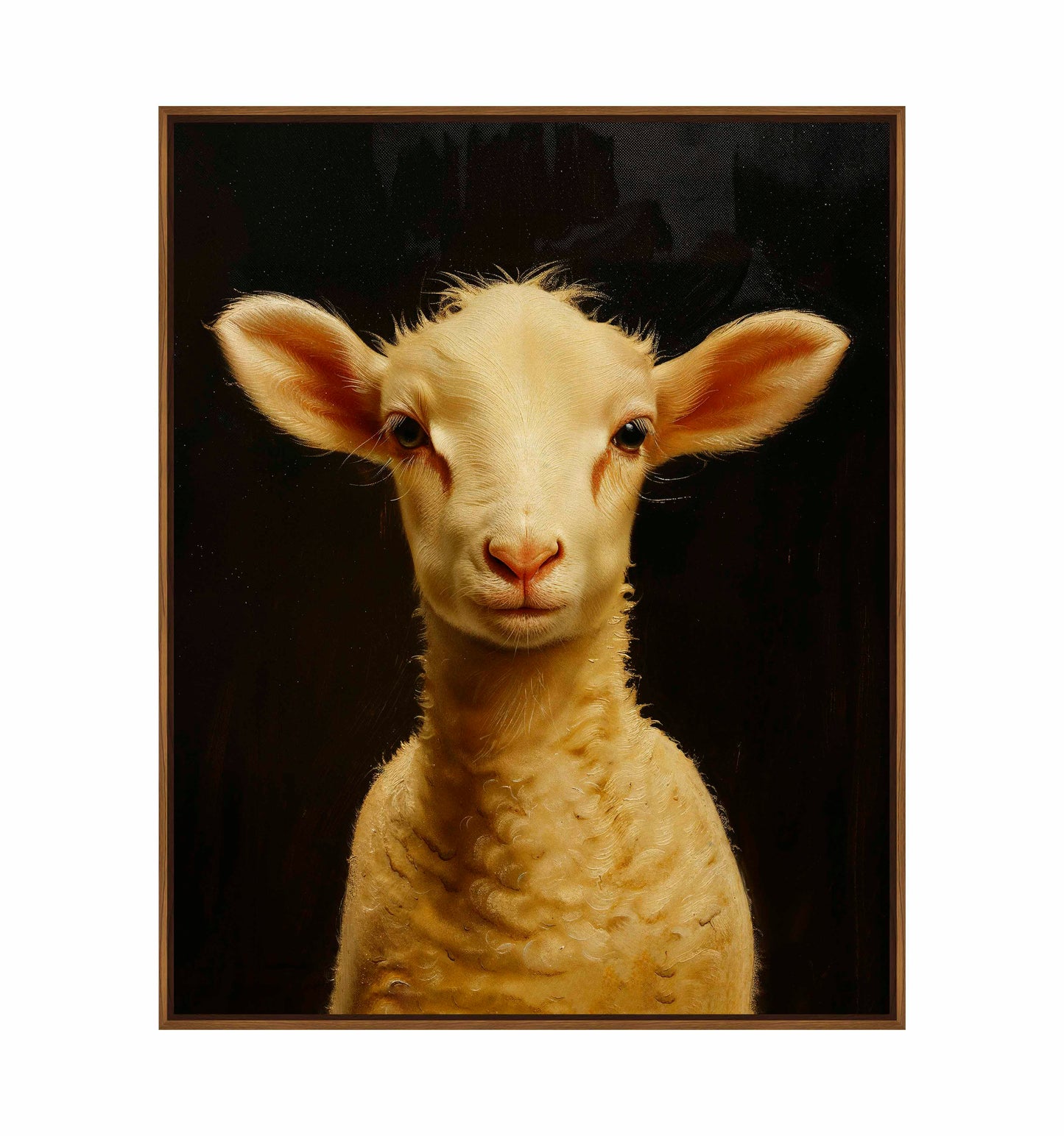 The lamb of god - Gallery Wrapped Canvas