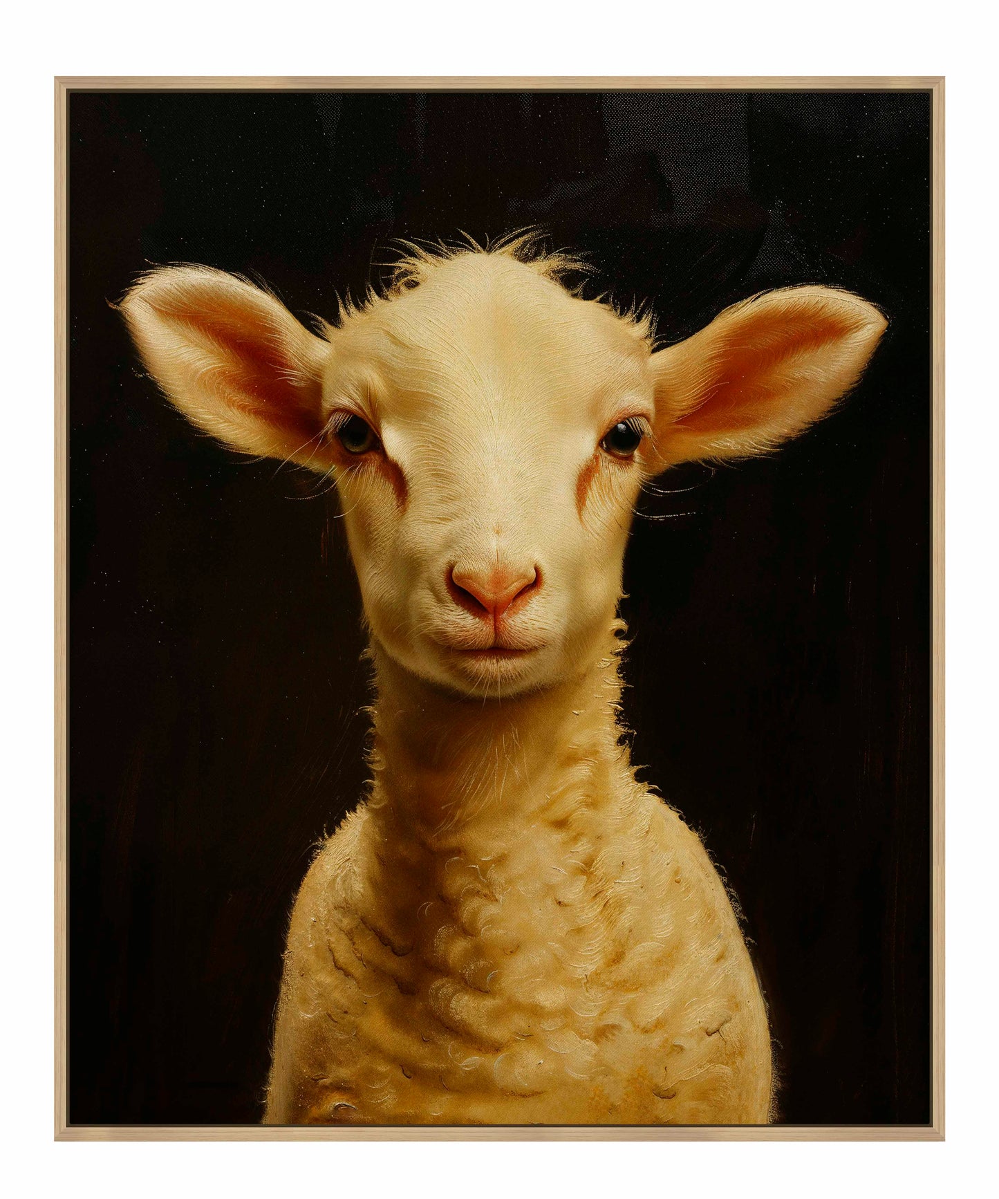 The lamb of god - Gallery Wrapped Canvas